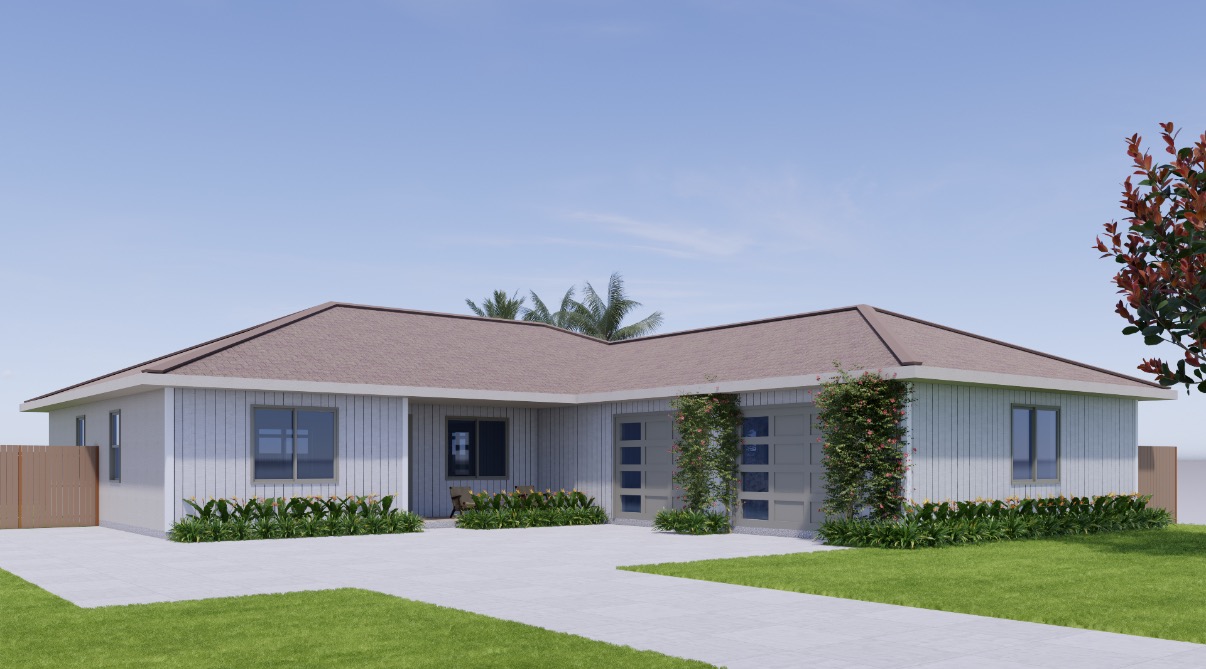 Custom home by Gasparilla Design + Construction