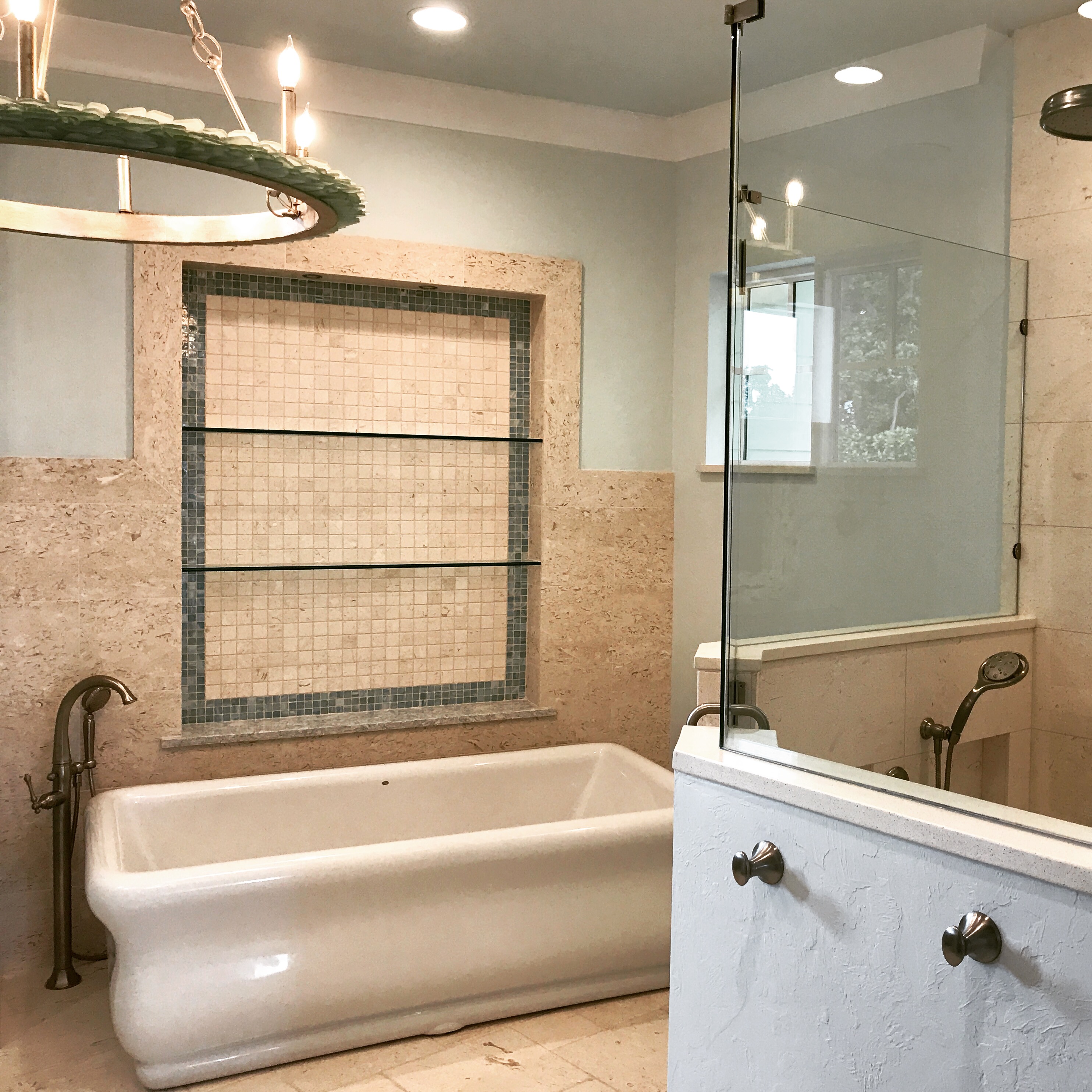 Custom bathroom interior